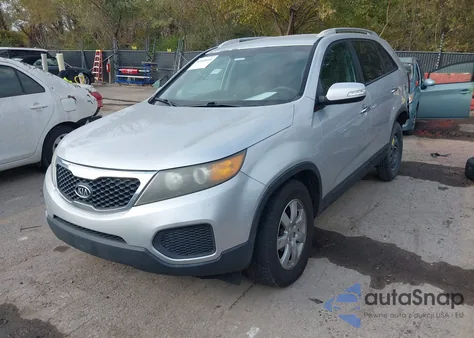 2011 Kia Sorento Lx V6 из США, поврежденный, VIN 5XYKT4A24BG150522